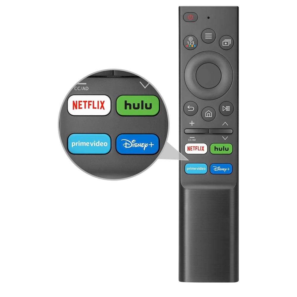 Samsung Smart TV Remote Control Replacement Netflix Hulu Prime Video Disney+